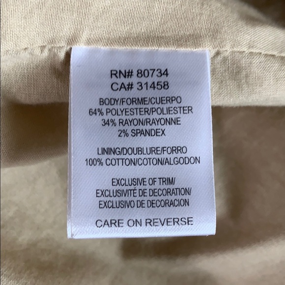 To The Max tan cropped blazer size Lg - Picture 6 of 7